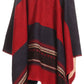 Sakkas Mari Women's Reversible Large Poncho Shawl Wrap Scarf Cape Ruana Blanket
