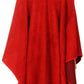 Sakkas Mari Women's Reversible Large Poncho Shawl Wrap Scarf Cape Ruana Blanket