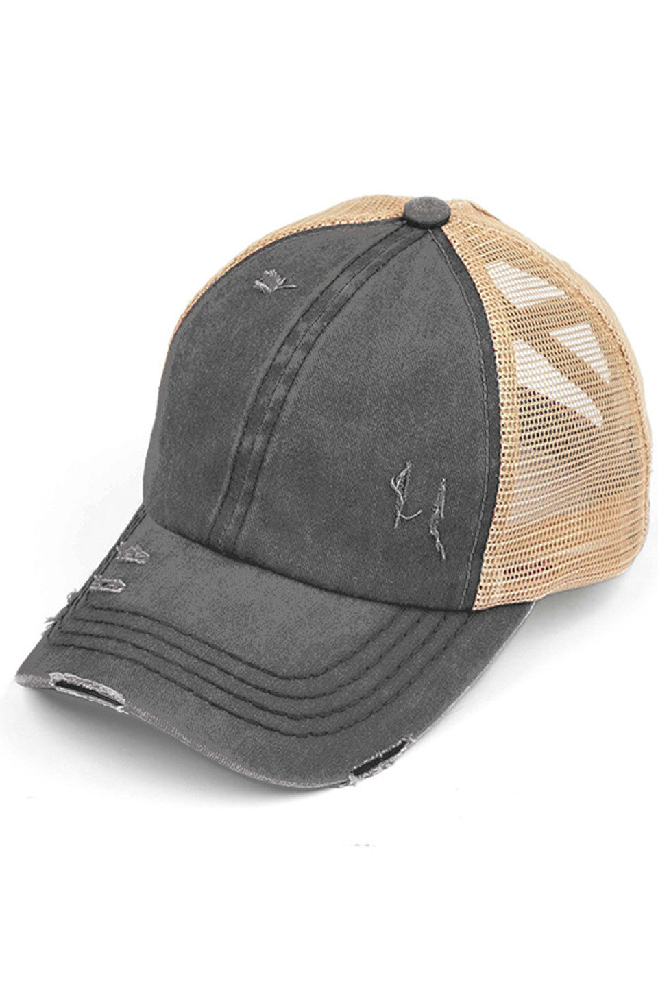 C.C Women's Baseball Ponytail Cap