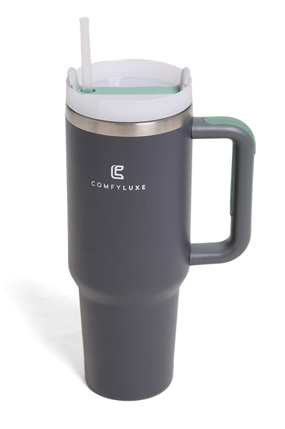 Solid Color 40oz Handle Tumbler