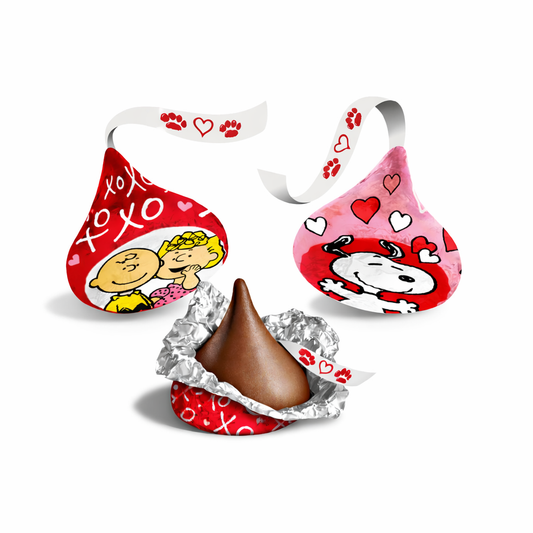 Hershey’s Kisses Chocolate con Leche – Snoopy – Edición San Valentín – Bolsa a Granel