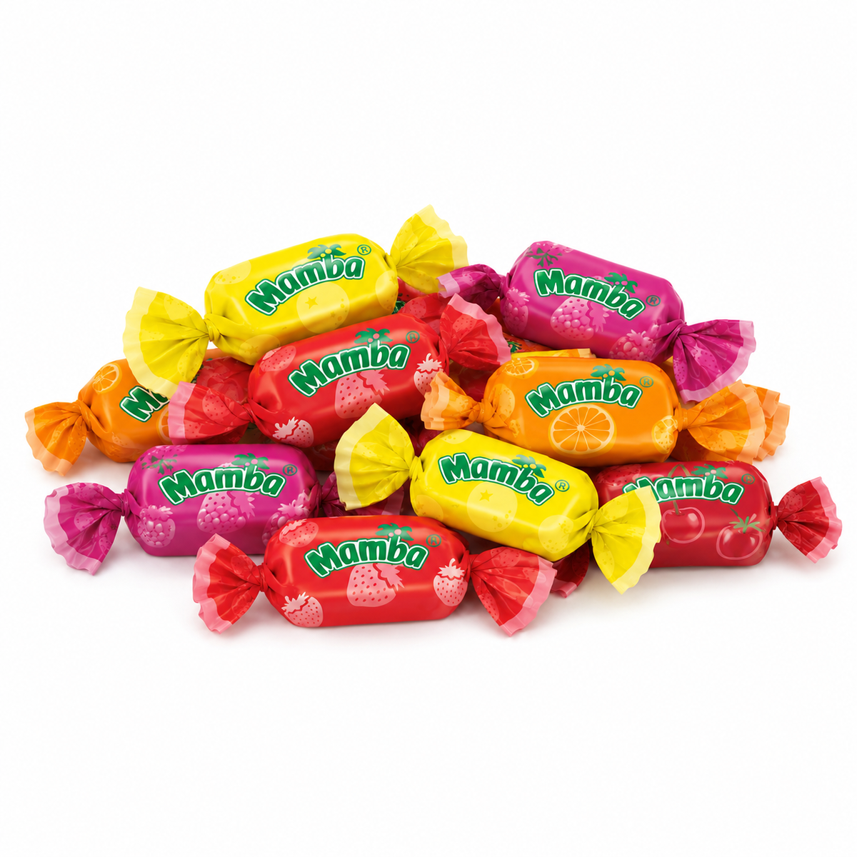 Mamba Chews de Fruta – Caramelos Masticables Sabor Frutas Surtidas – Bolsa de Valor a Granel