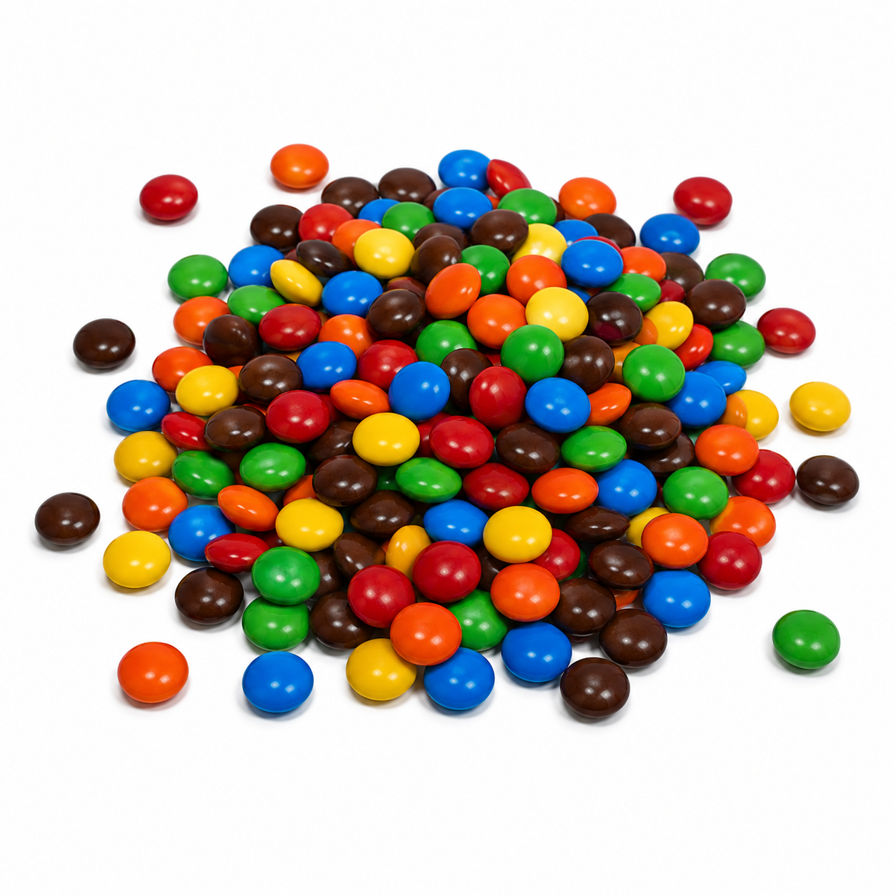 Chocolate con Leche Semidulce Micro Gemas Dulce de Chocolate – Colores Arcoíris – Bolsa de Valor a Granel