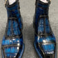 Maurice Chicago Alligator Boot - Blue
