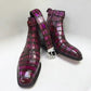 Bota de caimán Maurice Chicago - Borgoña