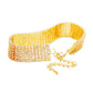 6 Rows Pave CZ Tennis Evening Bracelet