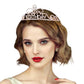 Teardrop Crystal Rhinestone Happy Birthday Tiara