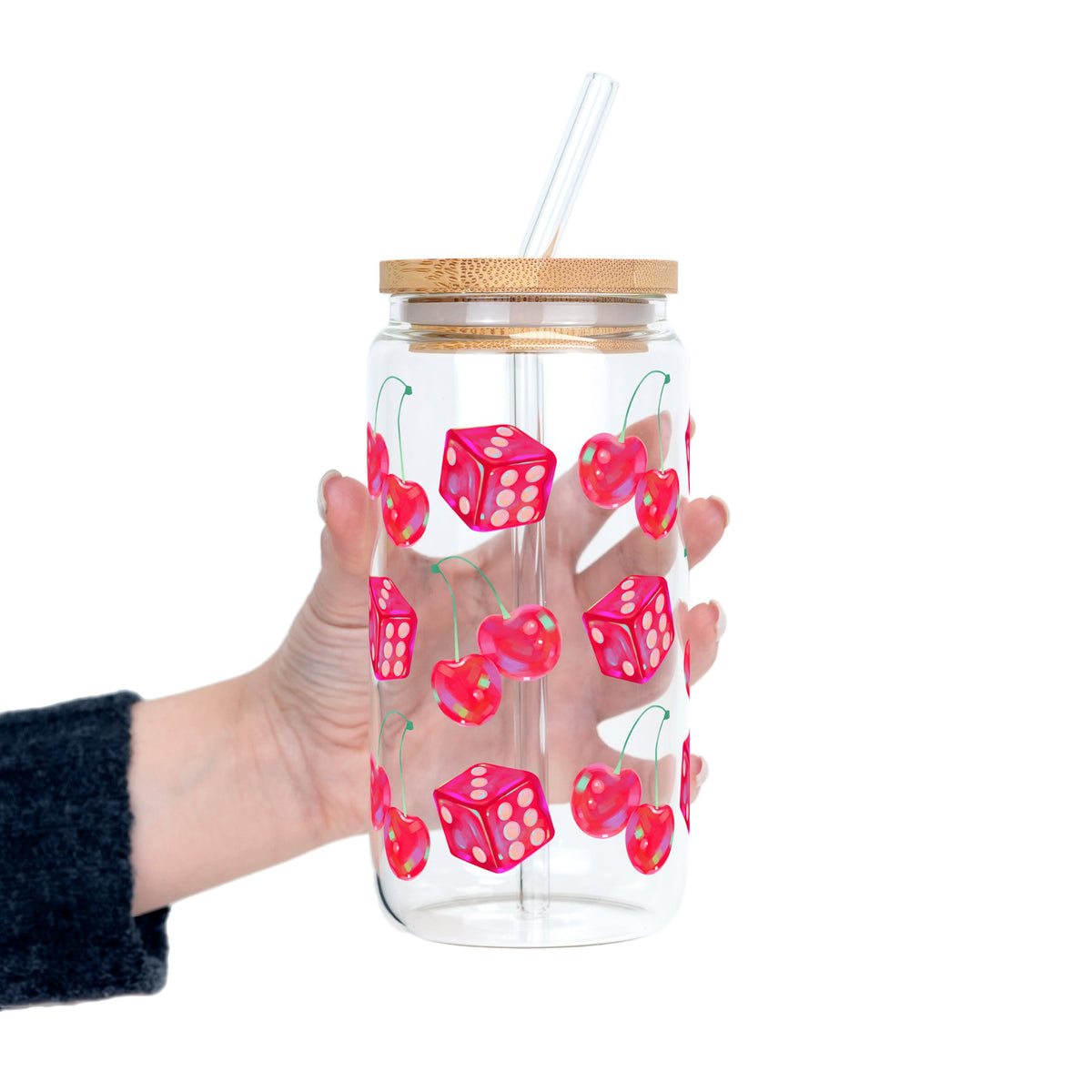 Lucky Girl Glass Cups