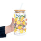 Spring Lemons Glass Cups