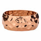 Hammered Metal Hinged Bracelet