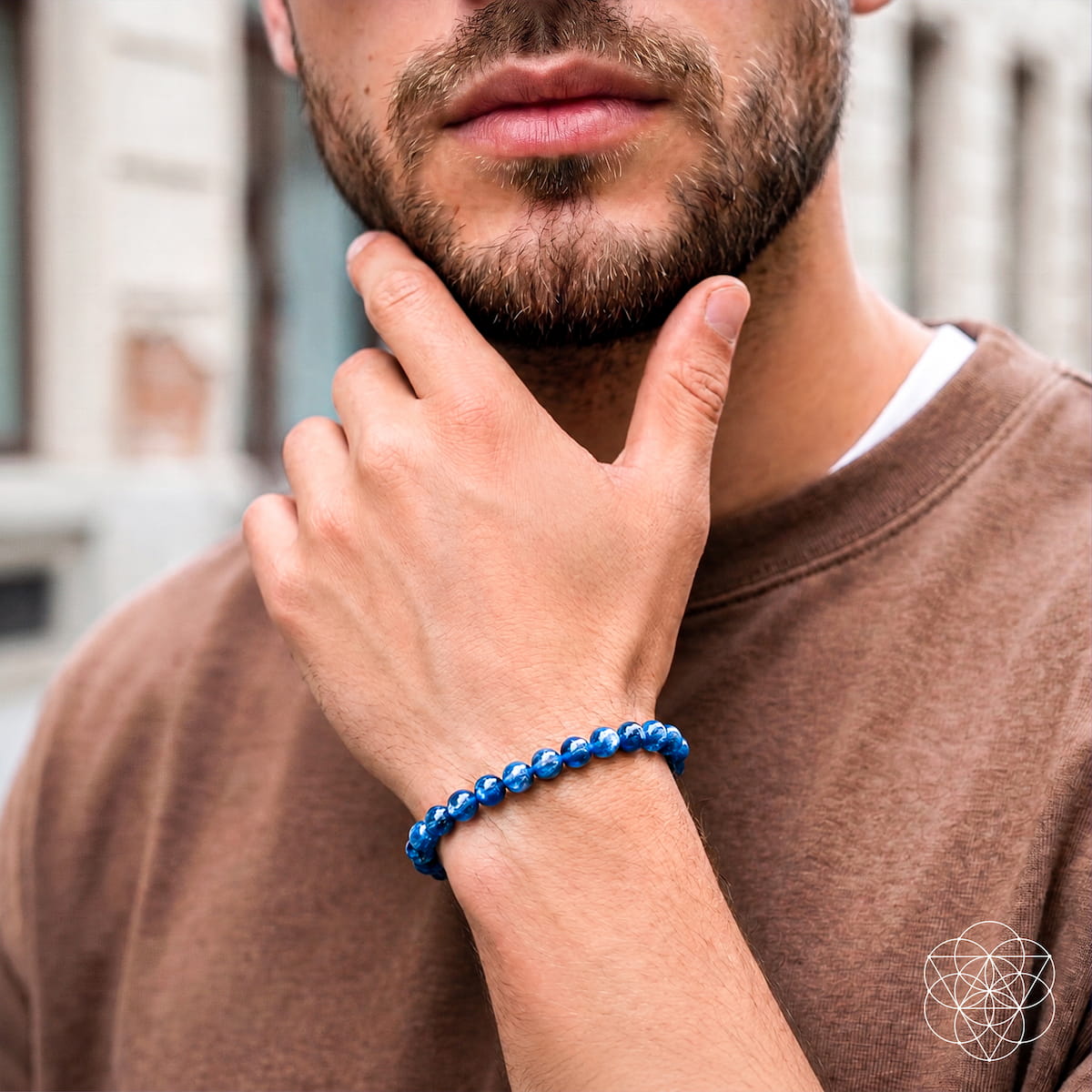 Mi verdad, mi poder: Pulsera de cianita rara