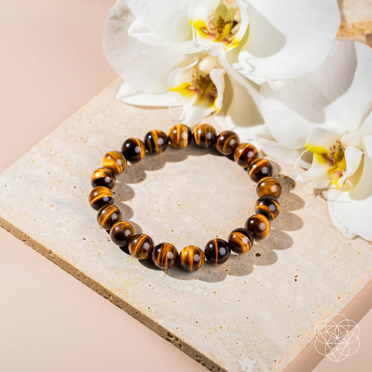 Creada para Ganar – Pulsera de Ojo de Tigre Grado 7A