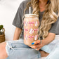 Coquette Baseball Glass Cups