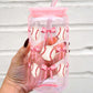 Coquette Baseball Glass Cups