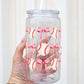 Coquette Baseball Glass Cups