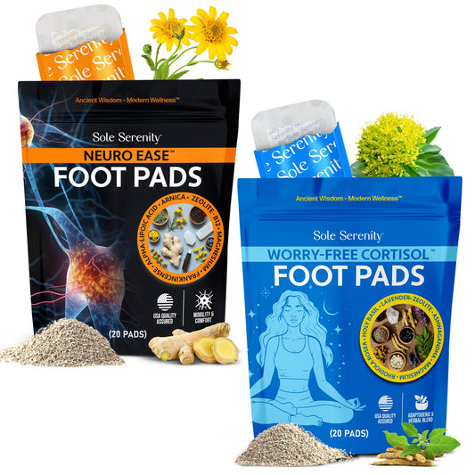 Paquete de desintoxicación para neuropatía + cortisol