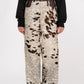Hair-On Cowhide Pants – Premium Pony Hair Cow Print Unisex