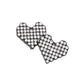 Crystal Pave Heart Stud Earrings