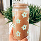 Cute Daisy Glass Cups