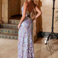 Vestido largo de lentejuelas radiantes con semicola Nox Anabel D1574