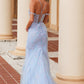 Vestido de sirena con escote pronunciado y bordado de lentejuelas D1578 Anabel de Nox