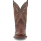 Botas vaqueras de piel de avestruz para hombre Dan Post Alamosa (Chocolate/Marrón)