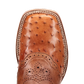 Dan Post Martel - Men's Ostrich Skin Leather Cowboy Boots