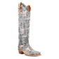 Botas vaqueras de mezclilla para mujer - Dan Post Denim Darlin'