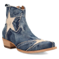 Dan Post Stardust - Women's Denim Cowgirl Booties