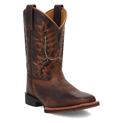 Botas vaqueras de cuero Dan Post Dexter - para niños pequeños / grandes
