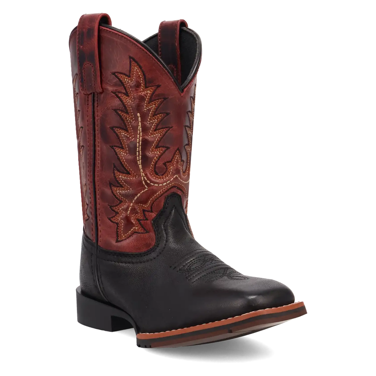 Botas vaqueras de cuero Dan Post Dexter - para niños pequeños / grandes