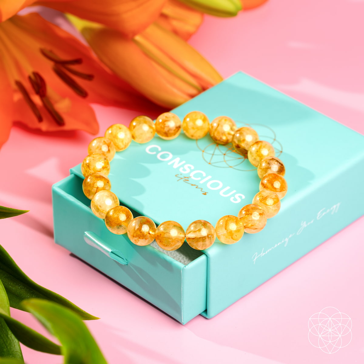 La Pulsera de Cuarzo Sanador Dorado - Reinicio Maestro