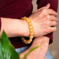 La Pulsera de Cuarzo Sanador Dorado - Reinicio Maestro