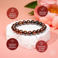 El Rompe Autosabotaje - Pulsera de Obsidiana Caoba