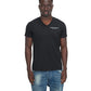 Men's V-Neck Black T-Shirt