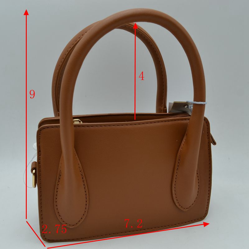Structured Top Handle Handbag with Minimalist Design