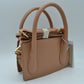 Structured Top Handle Handbag with Minimalist Design