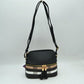 Plaid Accent Crossbody Bag with Adjustable Shoulder Strap