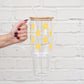 Cute Daisy Glass Cups