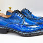 Maurice Dallas Alligator Oxford - Blue