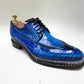 Maurice Dallas Alligator Oxford - Blue