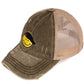 C.C SMILE CRISS-CROSS PONY CAP