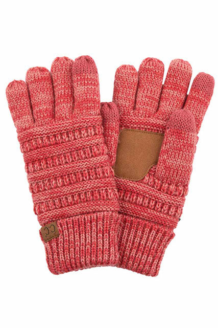 C.C Multi Color Gloves With Lining Inside