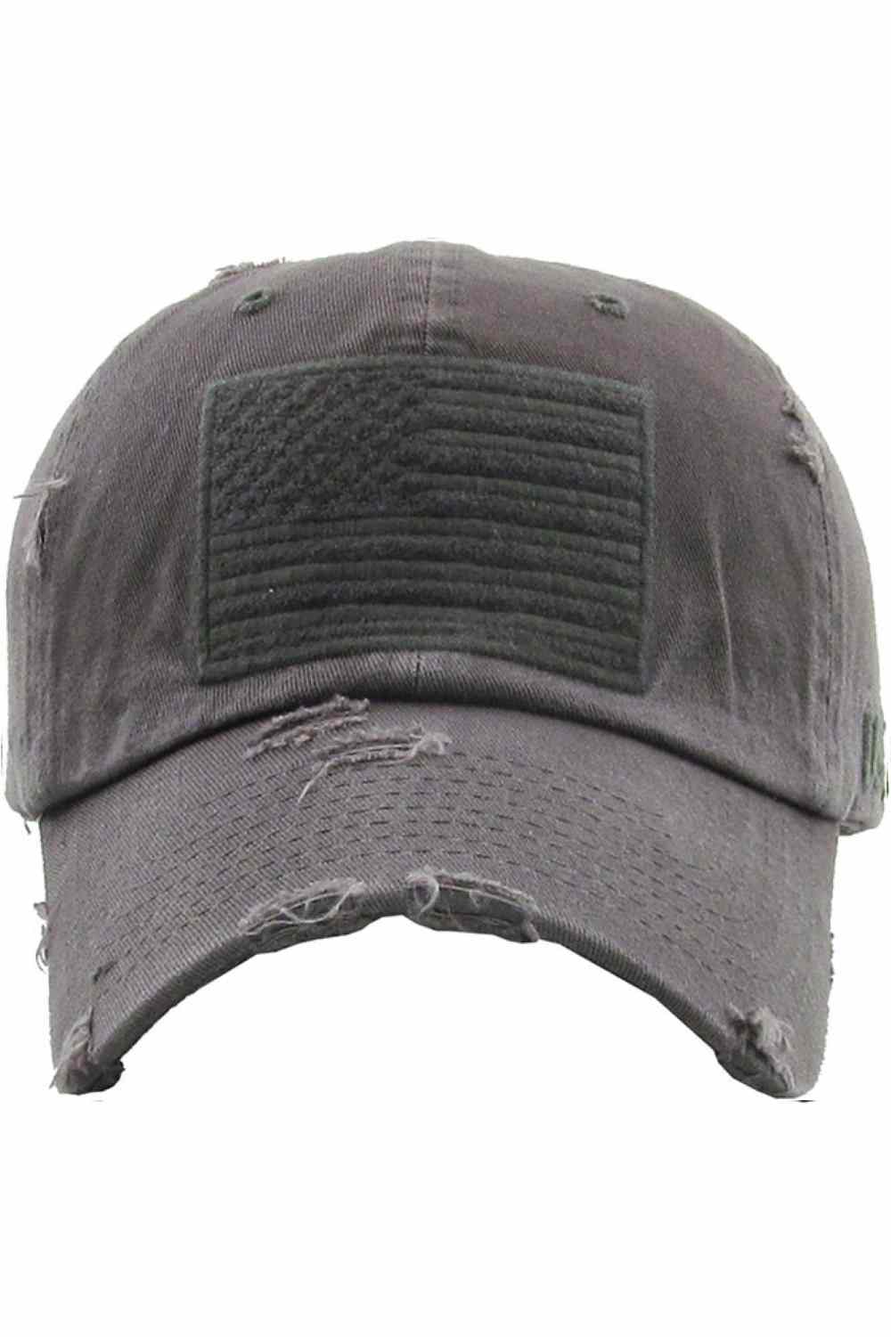 Women's American Flag Vintage Baseball Cap 4th of July