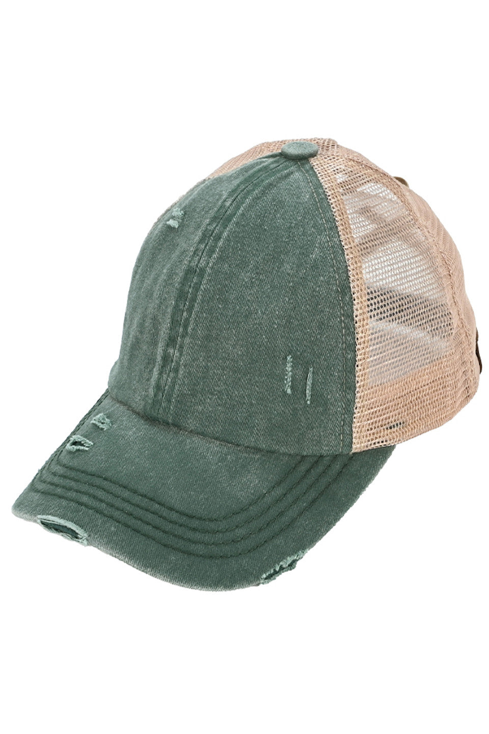 C.C Women's Baseball Ponytail Cap