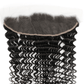 Frontal de cabello humano Deep Wave 13x4 HD Lace