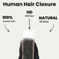 Cierre de cabello humano de encaje HD Deep Wave 2x6