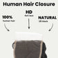 Deep Wave 4x4 HD Lace Human Hair Closure