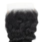 Cierre de cabello humano con encaje transparente Deep Wave 5x5