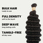 Cabello Trenzable 100% Humano Onda Profunda a Granel